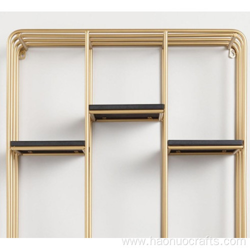 modern living room shelving gold wrought iron bookshelf